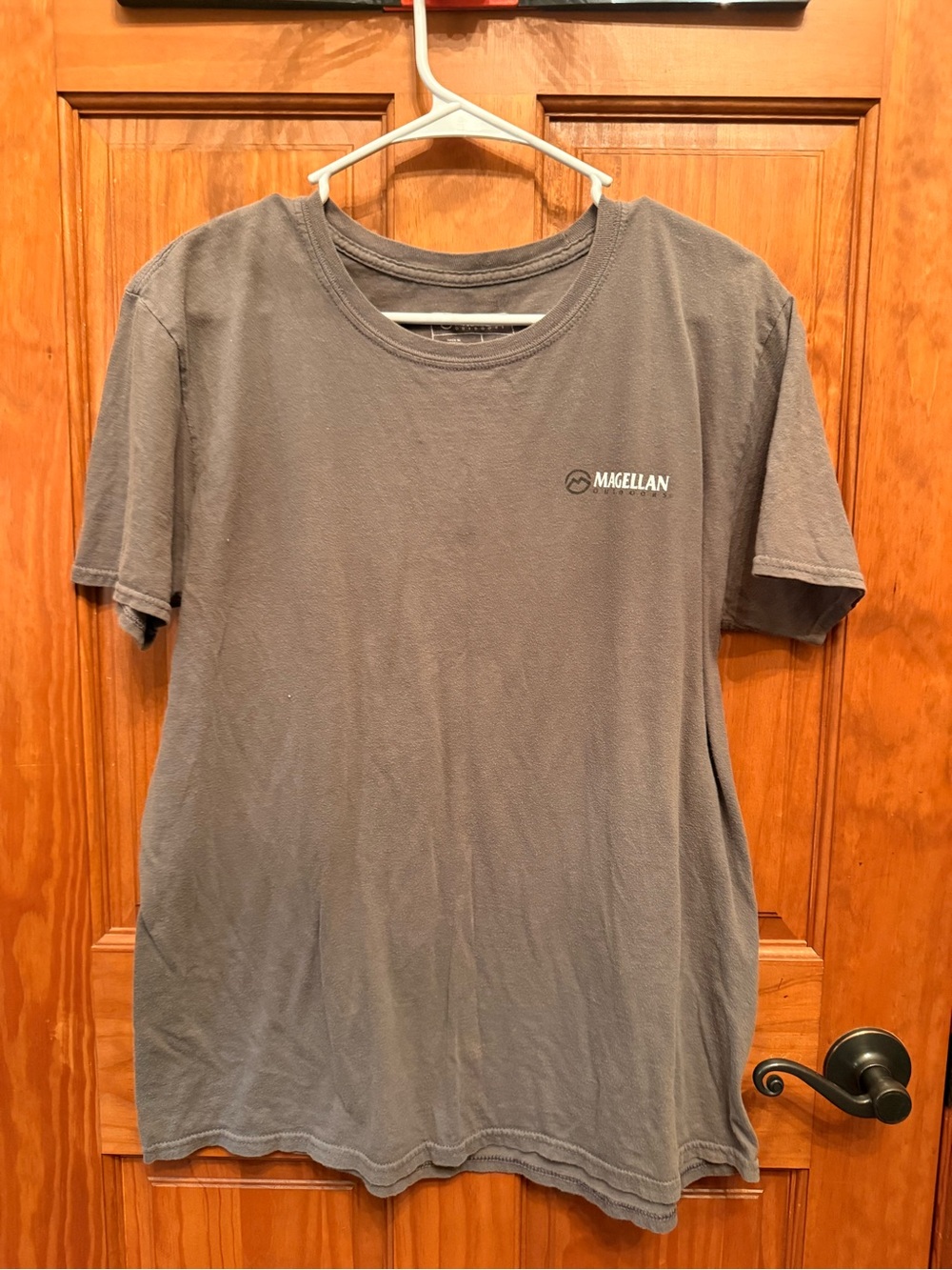 Magellan Outdoors Men's Charcoal Short-Sleeve Crewneck Tee
